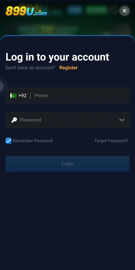 899u-game-login